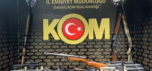 Tire'de silah kaçakçılığı operasyonunda 5 kişi gözaltına alındı