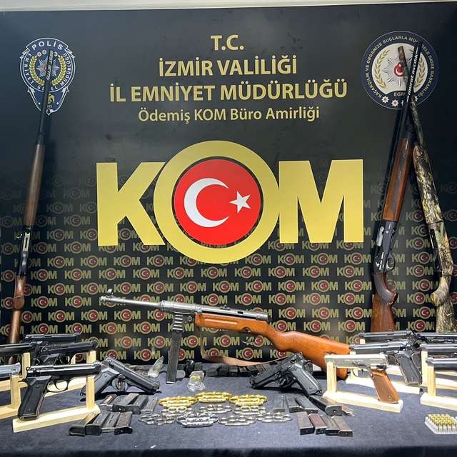 Tire'de silah kaçakçılığı operasyonunda 5 kişi gözaltına alındı