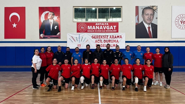 İşitme Engelliler Futsal A Milli Takım seçme kampı Antalya'da yapıldı