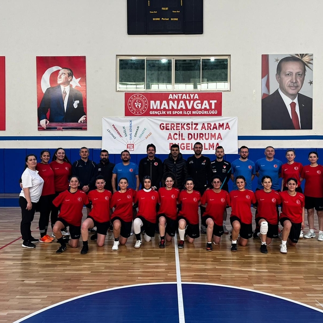 İşitme Engelliler Futsal A Milli Takım seçme kampı Antalya'da yapıldı