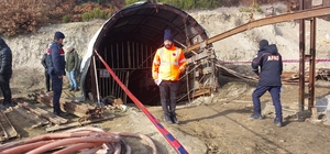 Kütahya'da göçük meydana gelen maden ocağında 1 işçi mahsur kaldı