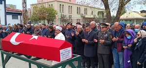 Kıbrıs gazisi, Adana'da son yolculuğuna uğurlandı