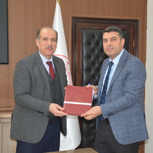 MÜSİAD Şırnak Temsilciliği ile İl Milli Eğitim Müdürlüğü arasında protokol...