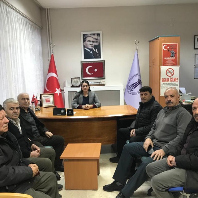 Bayat'ta Esnaf ve Sanatkarlar Odası Başkanlığı seçimi yapıldı