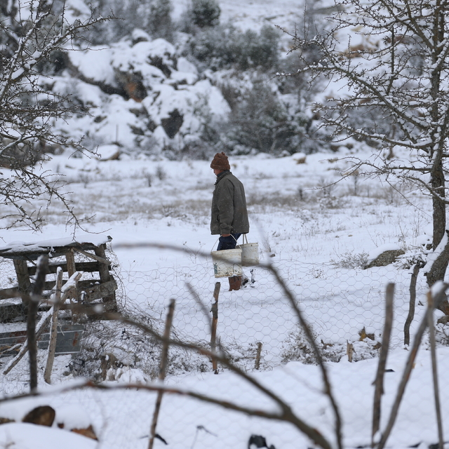 Muğla'nın yüksek kesimlerinde kar etkili oluyor