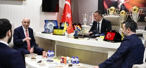 Cumhur İttifakı ABB başkan adayı Altınok'tan MKE Ankaragücü'ne ziyaret: