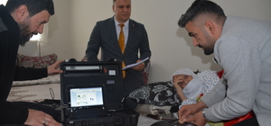 Engelli ve yaşlılar için `Gezici Kayıt Terminali Sistemi´