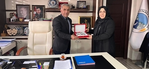 Türk Kızılay Trabzon Şube Başkanı Yıldırım'dan, Çaykara Belediyesi'ne ziyar...