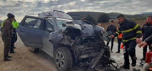 Tokat´ta cip, kamyona çarptı: 1 yaralı