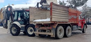 Eflani'de karla mücadele çalışmaları sürüyor