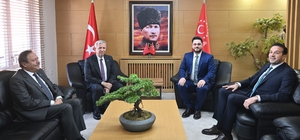 ABB Başkanı Yavaş, BTP Genel Başkanı Baş'ı ziyaret etti
