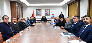 Kırşehir'de seçim güvenliği toplantısı yapıldı