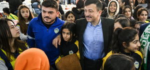 İzmir Büyükşehir Belediye Başkan adayı Hamza Dağ, Menemen'de konuştu: