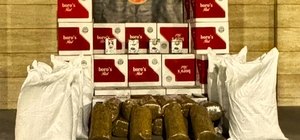 Yozgat'ta 410 bin boş makaron ele geçirildi