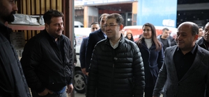Cumhur İttifakı'nın Mersin Büyükşehir Belediye Başkan adayı Soydan, esnafla buluştu