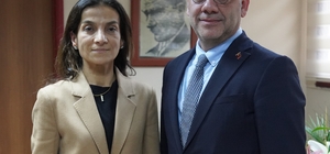 Balcalı Hastanesi Başhekimi Prof. Dr. Hafize Yalınız, göreve başladı 