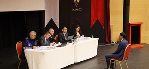 Marmaris'te zabıta adayları zorlu spor testinde ter döktü