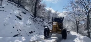 Sason´da 43 yerleşim yerinin yolu kardan kapandı