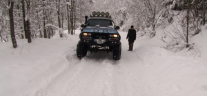 Sakarya'nın yüksek kesimlerinde kar kalınlığı 1,5 metreyi buldu