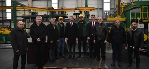 Edirne Valisi Sezer, OSB'de incelemede bulundu