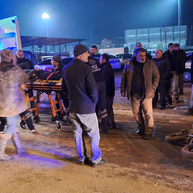 Samsun'daki trafik kazasında 1 kişi yaralandı