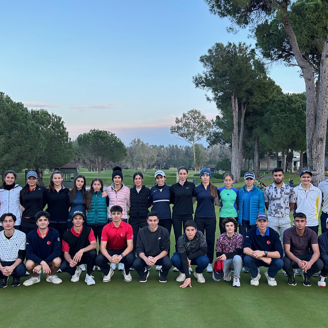 TGF Golf Milli Takım Aday Kampı sona erdi