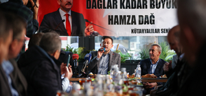 İzmir Büyükşehir Belediye Başkan adayı Dağ, hemşehri derneklerinin üyeleriyle buluştu