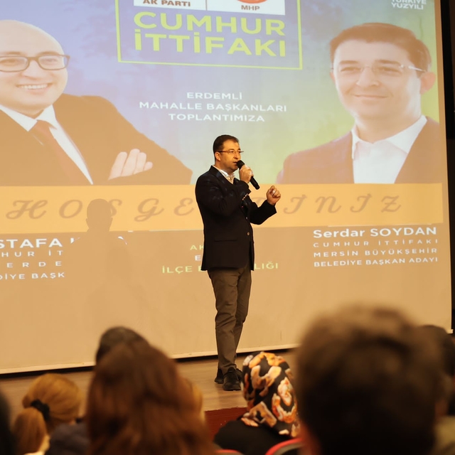 Cumhur İttifakı'nın Büyükşehir Belediye Başkan adayı Soydan'dan Erdemli'ye...