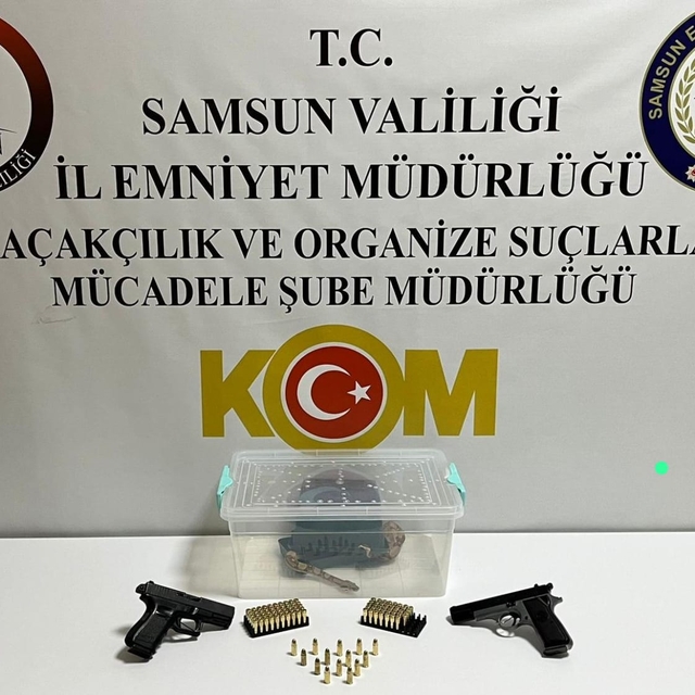 Samsun'da bir evde boa yılanı ele geçirildi