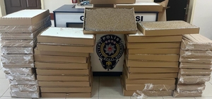 Kırıkkale'de 225 bin dolu makaron ele geçirildi