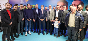 Sakarya Büyükşehir Belediye Başkan adayı Alemdar, esnafla buluştu