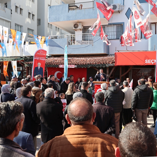 Cumhur İttifakı'nın Büyükşehir Belediye Başkan adayı Kocaispir, Yumurtalık'...