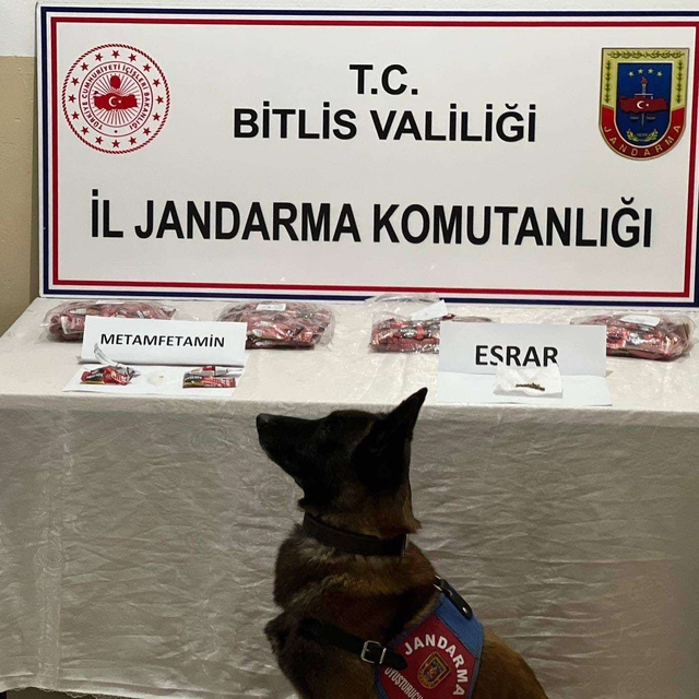 Bitlis'te üzerinde uyuşturucu bulunan kişi gözaltına alındı
