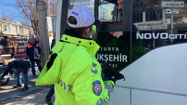 Şanlıurfa'da trafik denetimi yapıldı
