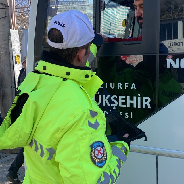 Şanlıurfa'da trafik denetimi yapıldı