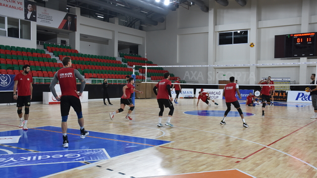 Cizre Belediyespor, Halkbank maçı hazırlıklarını tamamladı