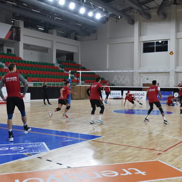 Cizre Belediyespor, Halkbank maçı hazırlıklarını tamamladı