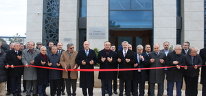 Tekirdağ'da Yünsa tarafından yaptırılan cami ibadete açıldı