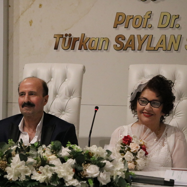 Kırklareli'nde huzurevinde tanışıp evlendiler