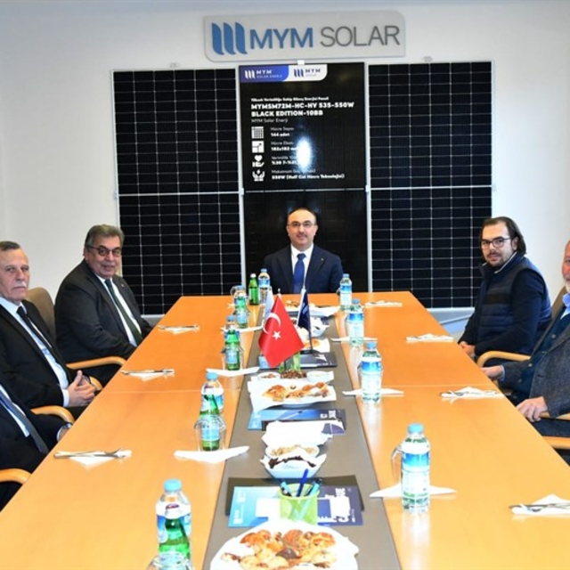 Tekirdağ Valisi Soytürk Çerkezköy'de tekstil firmalarını ziyaret etti