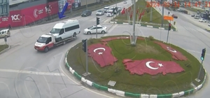 Çaldığı minibüs arızalanınca, götürdüğü tamircide yakalandı