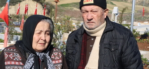 Adana'da yaşlı çift, depremde kaybettikleri oğlu, gelini ve torunlarını unutamıyor