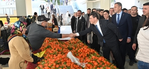 Tütüncü, Alanya'da esnaf ziyaretinde bulundu