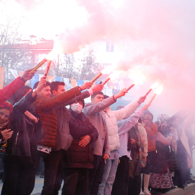 Tepebaşı'nda AK Parti Seçim İrtibat Bürosu açıldı