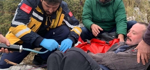 Babadağ'da yamaç paraşütü kazası: 2 yaralı