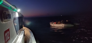 Çanakkale'nin Ayvacık ilçesi açıklarında 69 düzensiz göçmen yakalandı
