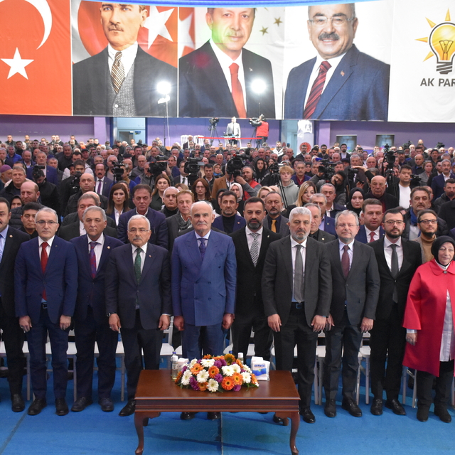 AK Parti'li Yılmaz, Ordu'da belediye başkan adayları tanıtım töreninde konu...