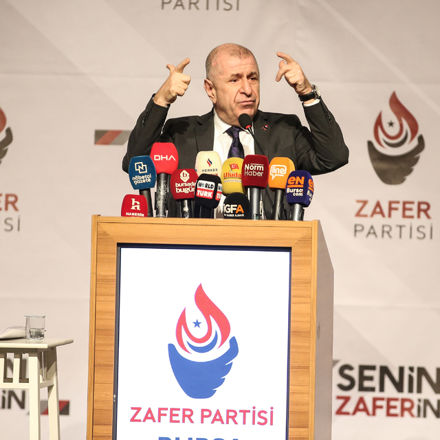 Zafer Partisi Genel Başkanı Ümit Özdağ, Bursa ve Yalova belediye başkan ada...