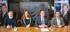 CHP Giresun Belediye Başkan adayı Köse, basın mensuplarıyla buluştu