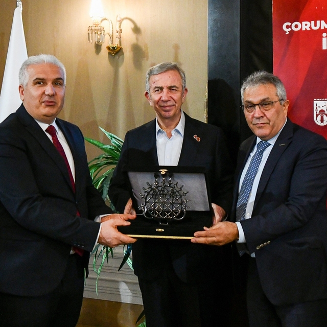 ABB Başkanı Yavaş, Çorum Hitit Dernekler Federasyonu İstişare Toplantısı'nd...